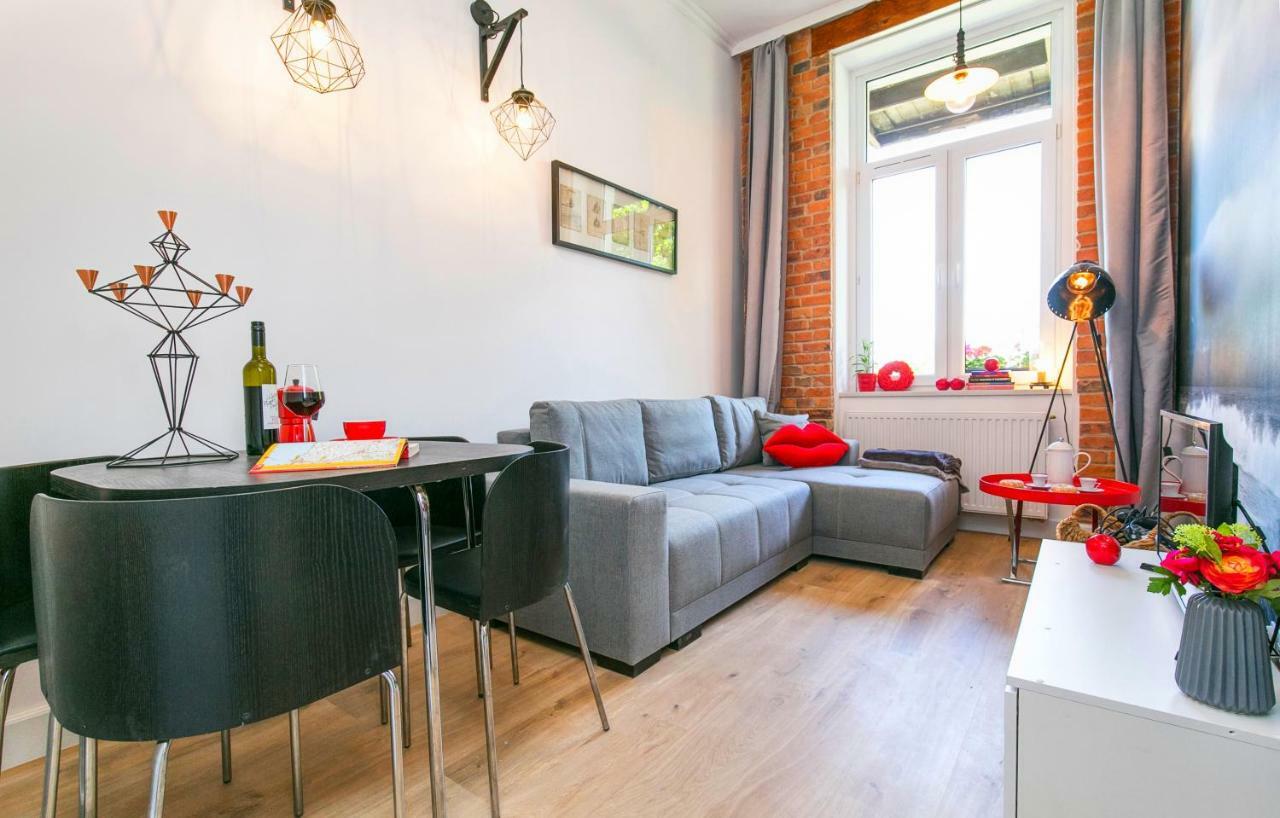 Berg Apartament Red Obok Starego Miasta Gdansk Dış mekan fotoğraf
