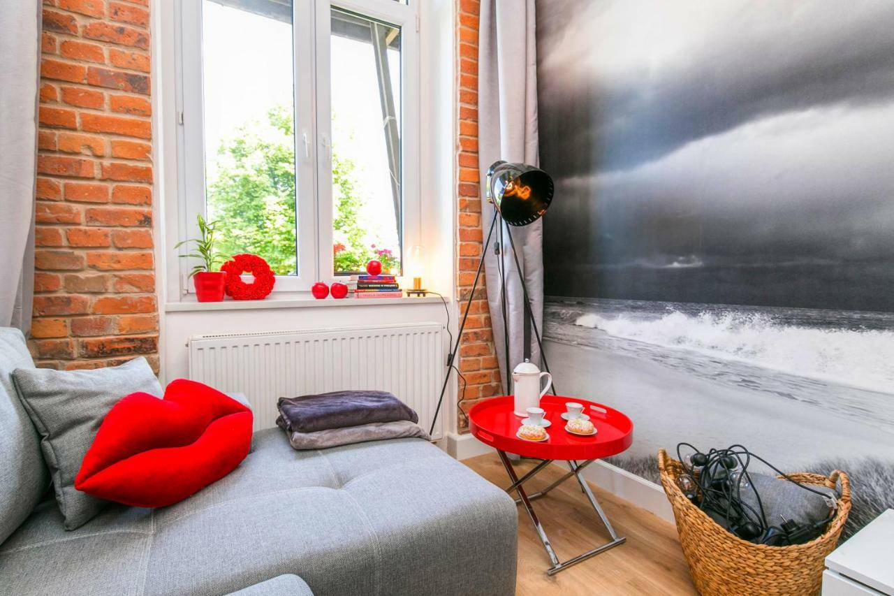 Berg Apartament Red Obok Starego Miasta Gdansk Dış mekan fotoğraf