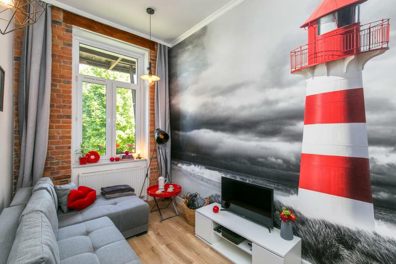 Berg Apartament Red Obok Starego Miasta Gdansk Dış mekan fotoğraf